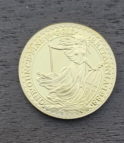 1988 100 pound britannia 24k - 1988,