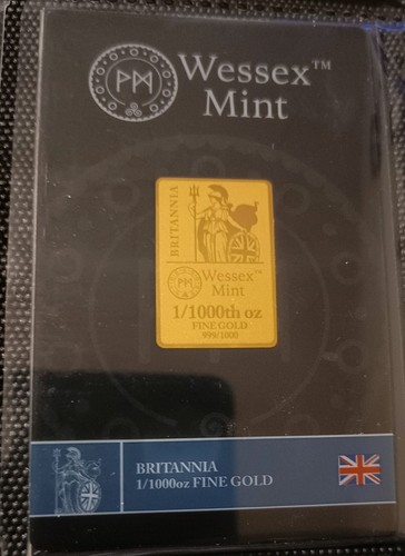 One wessex mint 1000th oz - wessex, 1/1000th