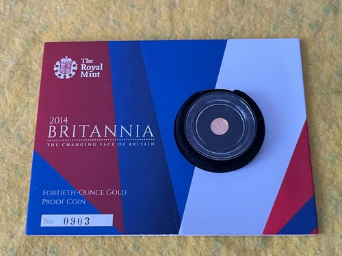 2014 royal mint fortieth - 1/40,