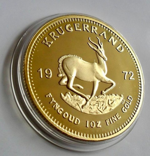 1972 gold plated 1oz - gold,