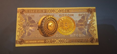 100 bitcoin btc - 100, banknote