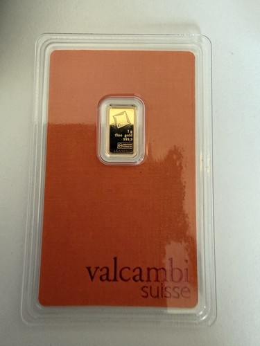 Valcambi suisse gold - suisse, 1g