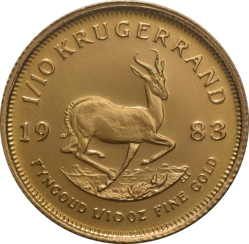 Krugerrand 1983 10oz - 1983, 1/10oz