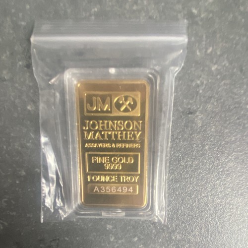 Johnson matthey gold - oz, bar