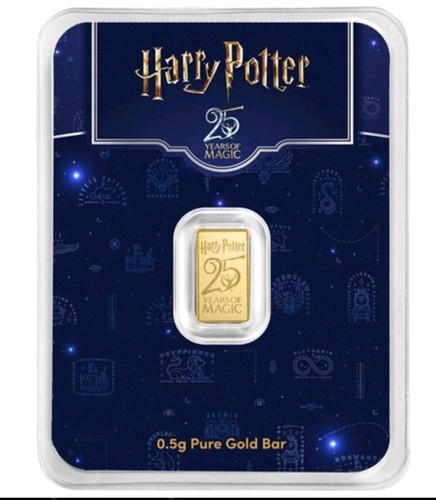 999 fine gold - 0.5g, 25th