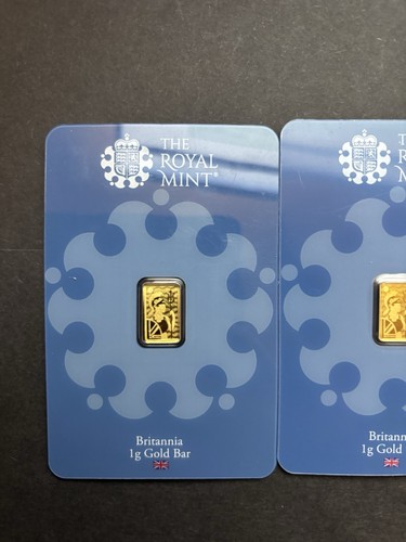 Royal mint britannia - 1g, gold